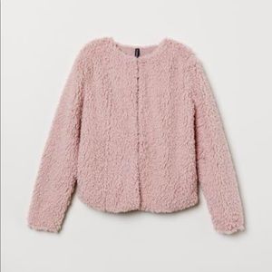 H&M Faux Fur, pink jacket (bought in Paris!)